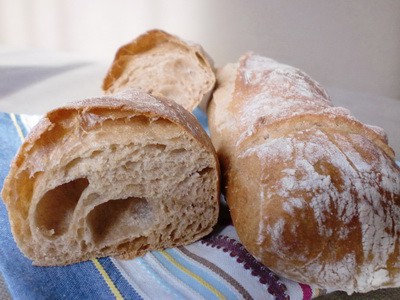 Ciabatta kenyér